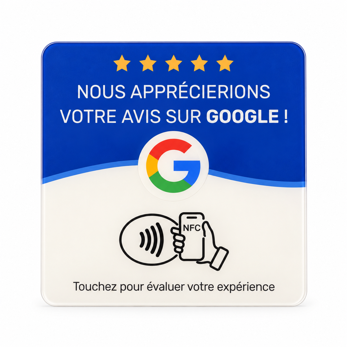 Plaques Avis Google